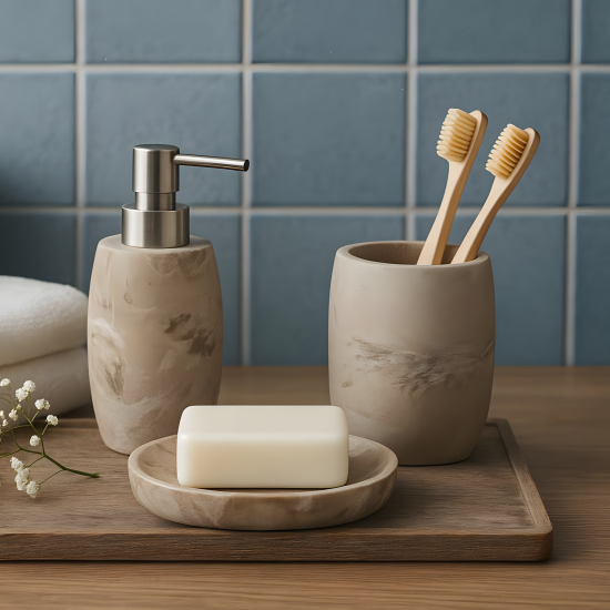 Ceramic Bathroom Set